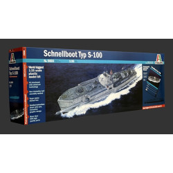Schnellboot S-100 1/35 + Fotoincisioni e Opuscolo Fot.