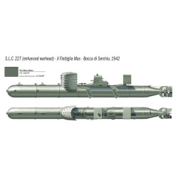 S.L.C. "Maiale" con Equipaggio 1/35