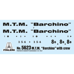 M.T.M. "Barchino" con Equipaggio 1/35