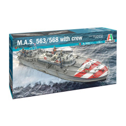 M.A.S. 563/568 1/35 + Equipaggio + Set Fotoincisioni e Opuscolo