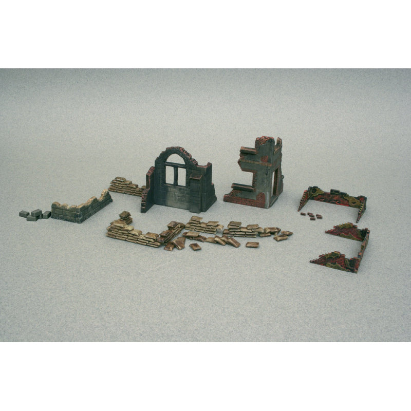 Seconda G.M. - Muri e Rovine (Set 1) 1/72