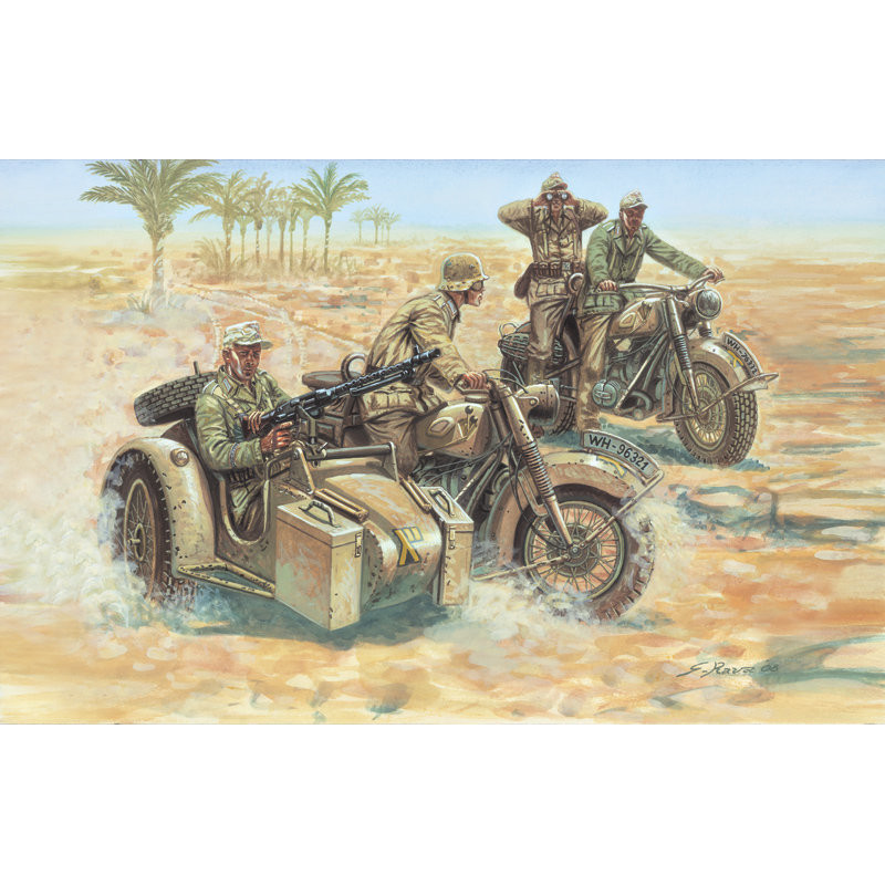 Seconda G.M. - Motociclette Tedesche 1/72