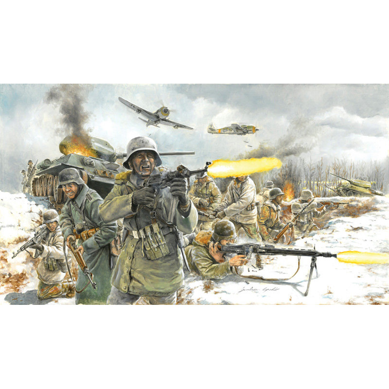 Seconda G.M. - Fanteria Tedesca Invernale 1/72