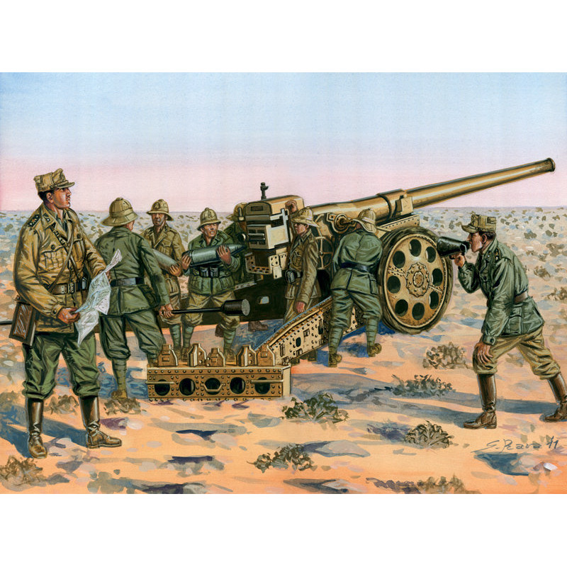 Seconda G.M. - Cannone 149/40 con Serventi 1/72