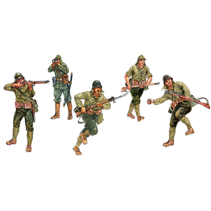 Seconda G.M. - Fanteria Giapponese 1/72