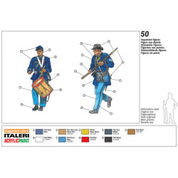 Guerra Civile Americana - Fanteria Nordista 1/72