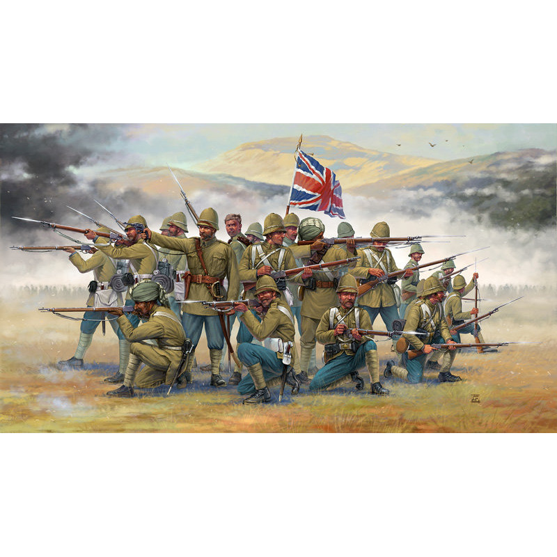 Guerre Coloniali - Fanteria Inglese e Sepoys 1/72