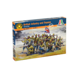 Guerre Coloniali - Fanteria Inglese e Sepoys 1/72