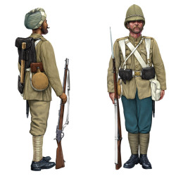 Guerre Coloniali - Fanteria Inglese e Sepoys 1/72