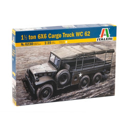 1 1/2 ton 6x6 Cargo Truck WC 62 1/35