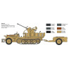 Sd. Kfz. 10/4 with FLAK 30 1/35