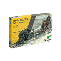 Mitragliatrice Breda 20/65 Mod. 35 con Serventi 1/35