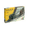Mitragliatrice Breda 20/65 Mod. 35 con Serventi 1/35