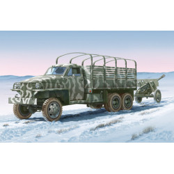 Lend-Lease U.S. Truck with ZIS-3 Gun 1/35
