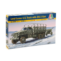 Lend-Lease U.S. Truck with ZIS-3 Gun 1/35
