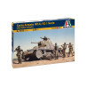 Carro Armato M14/41 I Serie con Fanteria Italiana 1/35