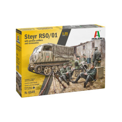 Steyr RSO/01 con Soldati Tedeschi e Accessori 1/35