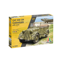 Fiat 508 CM "Coloniale" con Equipaggio 1/35