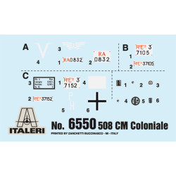 Fiat 508 CM "Coloniale" con Equipaggio 1/35