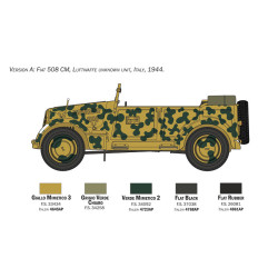 Fiat 508 CM "Coloniale" con Equipaggio 1/35