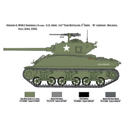 M4A1 Sherman con Fanteria Americana 1/35
