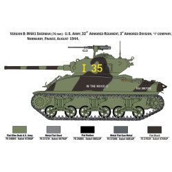 M4A1 Sherman con Fanteria Americana 1/35
