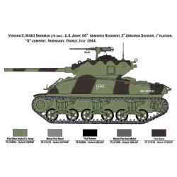 M4A1 Sherman con Fanteria Americana 1/35