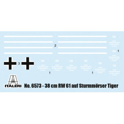 38 cmRW 61 auf Sturmmorser Tiger 1/35